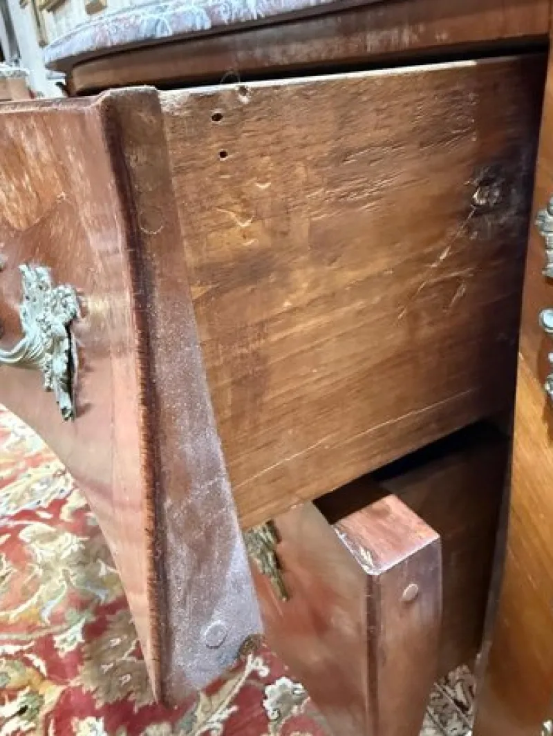 Pamono Louis XV Style Marquetry Chest of Drawers> Dressers, Commodes & Chests