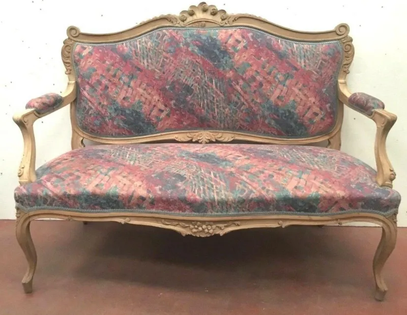 Hot Pamono Louis XV Style Rocaille Sofa and Armchairs, Set of 3