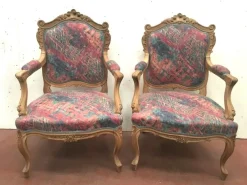 Hot Pamono Louis XV Style Rocaille Sofa and Armchairs, Set of 3