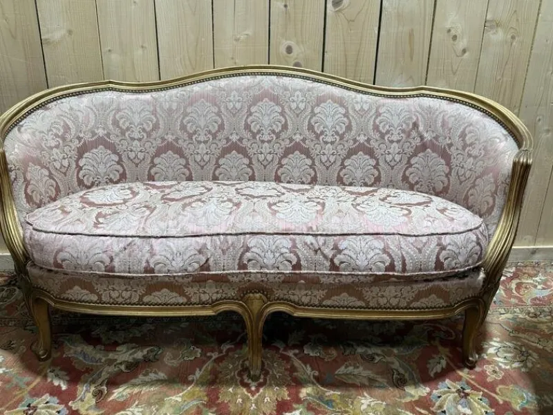New Pamono Louis XV Style Sofa and Chairs, Set of 3