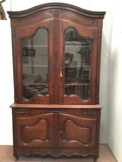 Pamono Louis XV Two-Body Buffet in Walnut, 1700s> Sideboards & Buffets