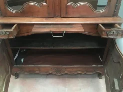 Pamono Louis XV Two-Body Buffet in Walnut, 1700s><noscript><img width=