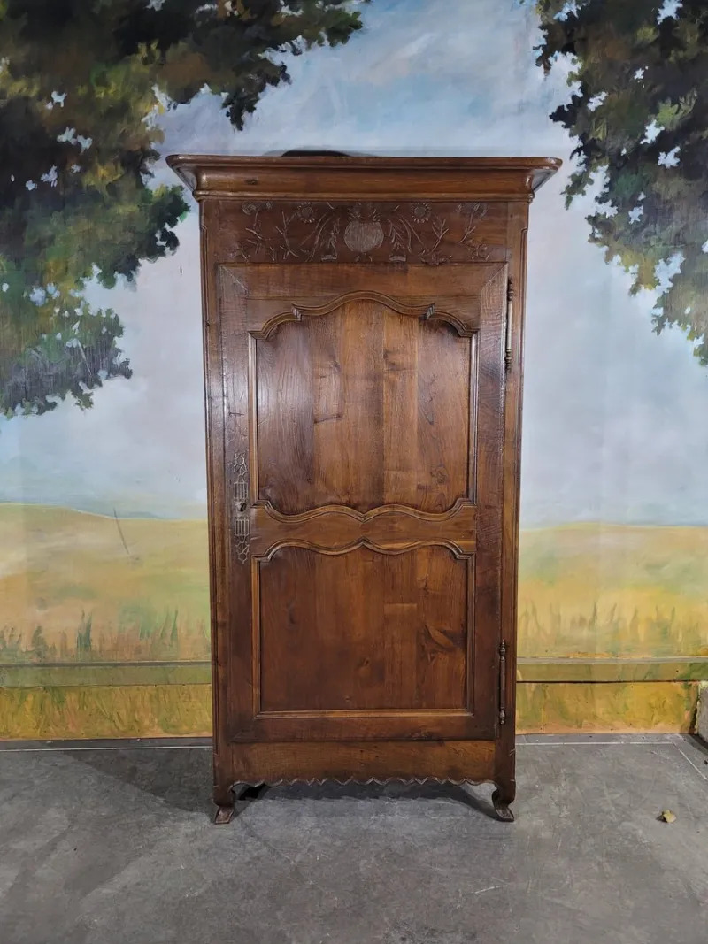 Pamono Louis XV Wardrobe in Oak> Cabinets & Wardrobes
