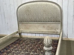 Pamono Louis XVI Beech Balleroy Bed, Early 20th Century