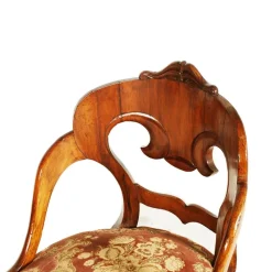 Sale Pamono Louis XVI Bergere Armchairs in Carved Walnut by Testolini Freres for Testolini & Salviati, 1890s, Set of 3