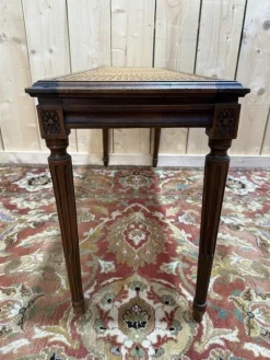 Pamono Louis XVI Canework Piano Bench><noscript><img width=