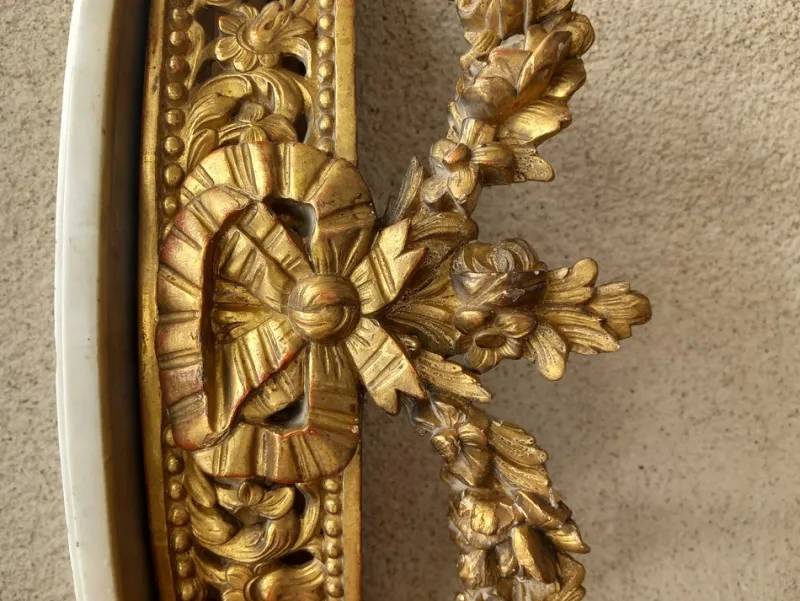 Pamono Louis XVI Demi-Lune Console, 1870s> Console Tables