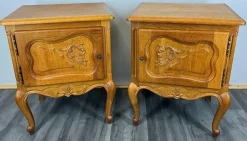 Pamono Louis XVI French Bedside Tables, Set of 2> Nightstands