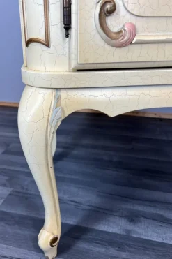 Pamono Louis XVI French Carved Dressing Table><noscript><img width=