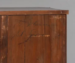 Online Pamono Louis XVI French Mahogany Veneer Cabinet with Brass Inlays, 1790s