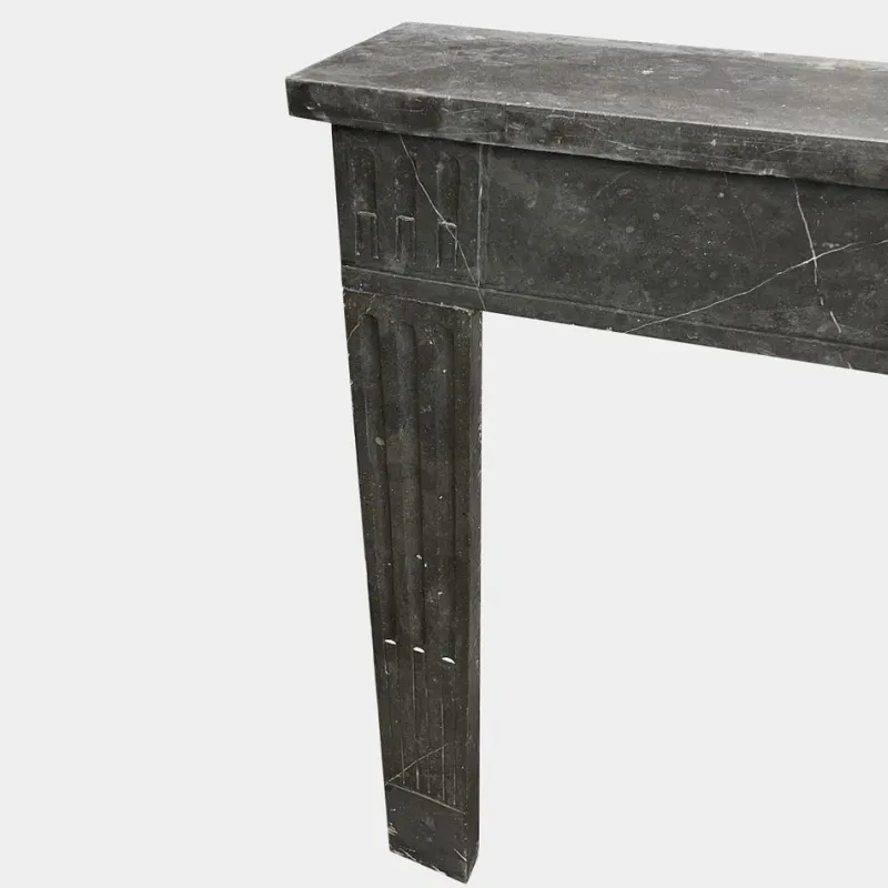 Best Pamono Louis XVI French Marble Fireplace Mantel, 1780s