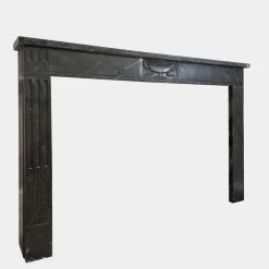 Best Pamono Louis XVI French Marble Fireplace Mantel, 1780s