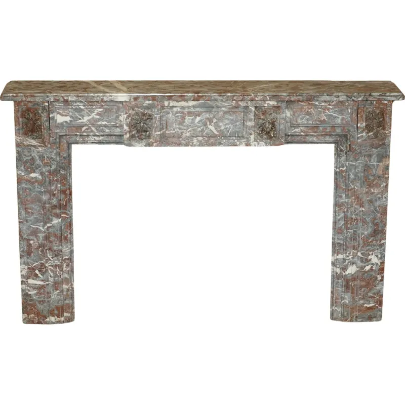 Outlet Pamono Louis XVI Saint Remy Marble Fireplace Mantle, Paris, 1860s