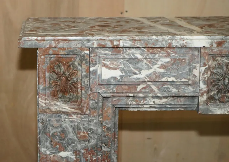 Outlet Pamono Louis XVI Saint Remy Marble Fireplace Mantle, Paris, 1860s