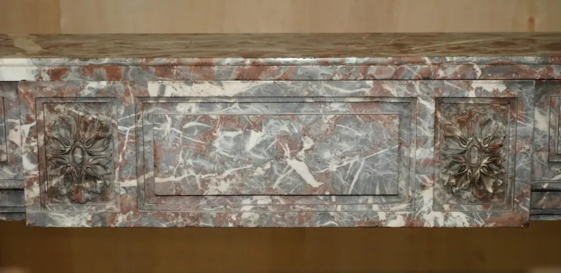 Outlet Pamono Louis XVI Saint Remy Marble Fireplace Mantle, Paris, 1860s