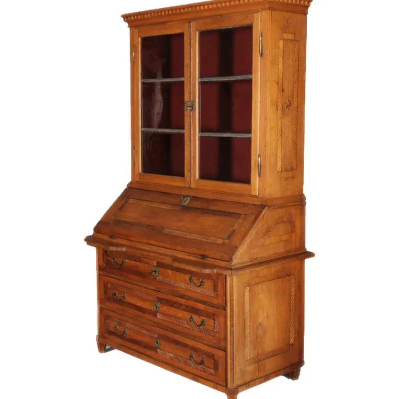 Pamono Louis XVI Secretaire with Showcase, 1780> Secretaires
