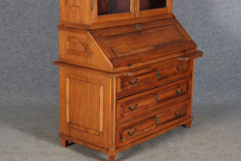 Pamono Louis XVI Secretaire with Showcase, 1780> Secretaires