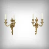 Pamono Louis XVI Style Bronze Wall Lights, Late 19th Century, Set of 2> Wall Lights & Sconces