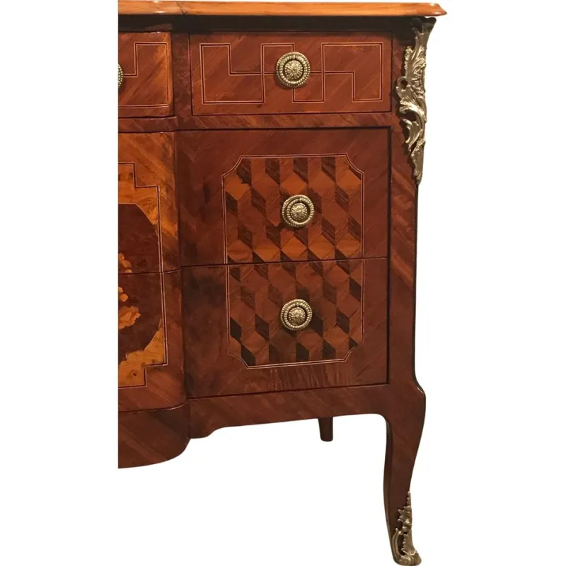 Discount Pamono Louis XVI Style Chest of Drawers, France, Late 19th Century