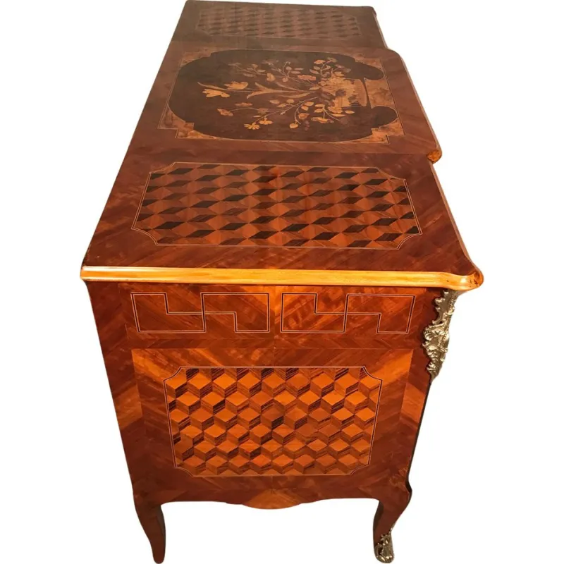 Discount Pamono Louis XVI Style Chest of Drawers, France, Late 19th Century