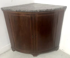Pamono Louis XVI Style Demi-Lune Corner Cabinet, 19th Century> Sideboards & Buffets