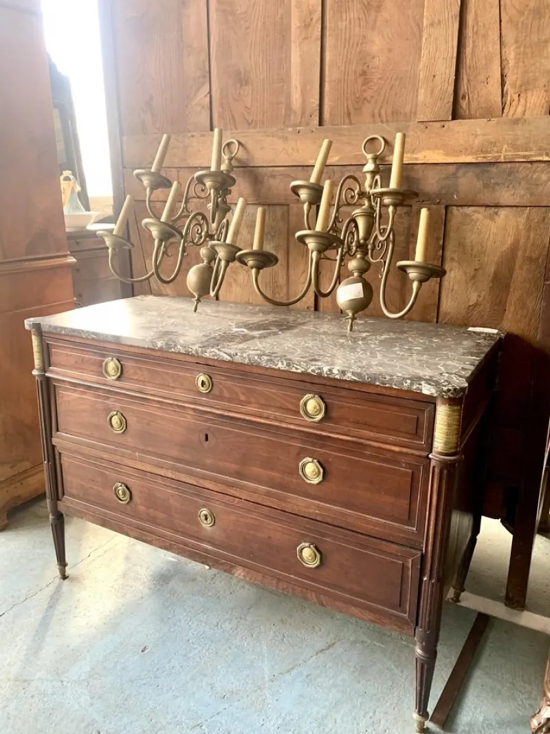 Pamono Louis XVI Style Dresser in Mahogany> Dressers, Commodes & Chests