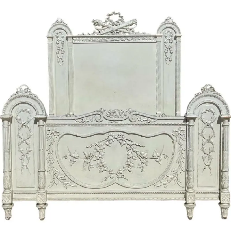 Pamono Louis XVI Style Lacquered Bed> Beds & Bedroom Sets