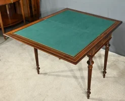 Outlet Pamono Louis Xvi Style Marquetry System Table, Late 19th Century