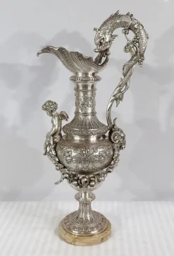 Pamono Louis XVI Style Silver Ewer, 19th Century> Bottles, Carafes & Jugs