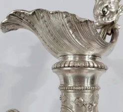 Pamono Louis XVI Style Silver Ewer, 19th Century><noscript><img width=