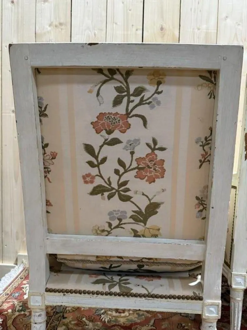 Pamono Louis XVI Style Sofa and Chairs, Set of 3> Living Room Sets