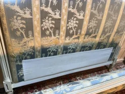 Hot Pamono Louis XVI Style Upholstered Bed in Beige Wood
