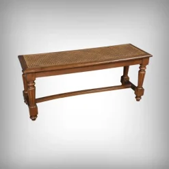 Pamono Louis XVI Style Walnut and Beech Bench, Early 20th Century> Benches