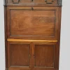 Pamono Louis XVI 19th Century Mahogany Secretary in Grey Veined Marble Top> Secretaires