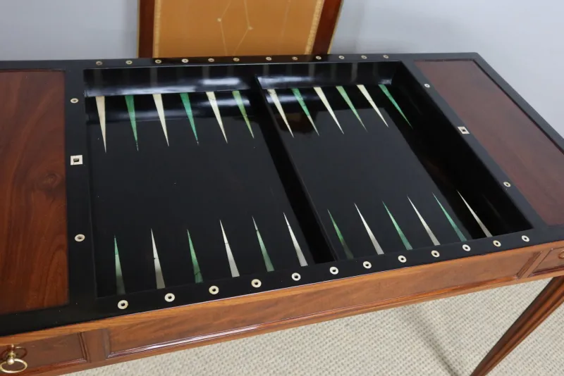 New Pamono Louis XVI Tric-Trac Game Table, Late 18th Century