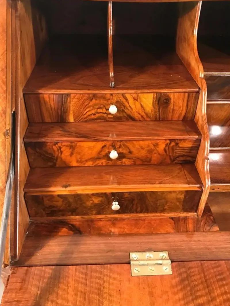 Online Pamono Louis XVI Walnut Secretary Desk, South Germany, 1780s