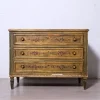 Pamono Louis XVI Wooden Three-Drawer Chest of Drawers, 1950s> Dressers, Commodes & Chests