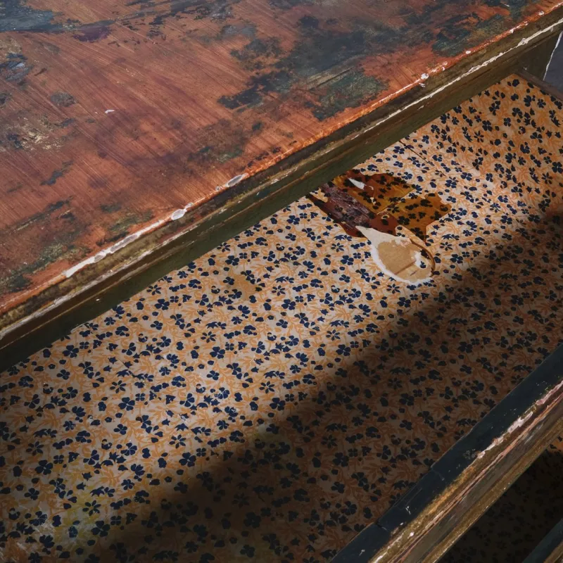 Pamono Louis XVI Wooden Three-Drawer Chest of Drawers, 1950s> Dressers, Commodes & Chests