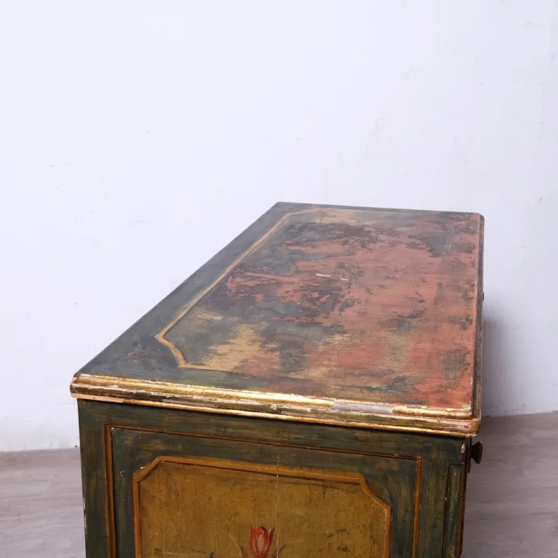 Pamono Louis XVI Wooden Three-Drawer Chest of Drawers, 1950s> Dressers, Commodes & Chests
