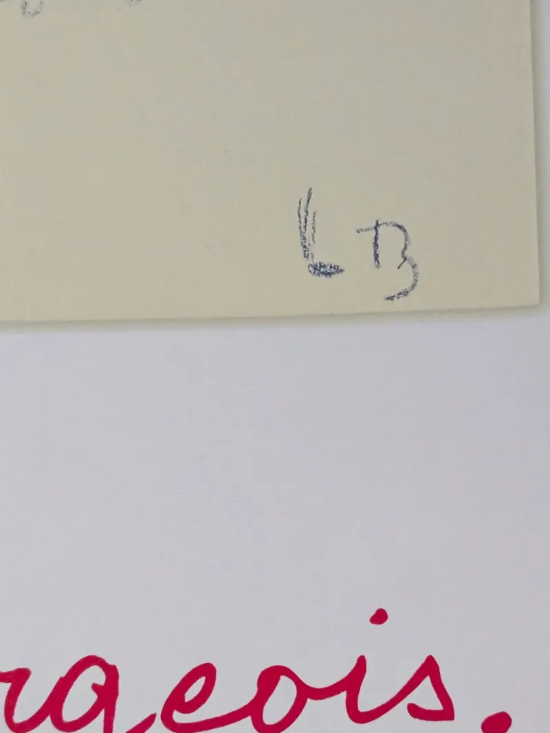 Online Pamono Louise Bourgeois, Those Are Mine Because They Are My Mothers, 2008, Lithographic