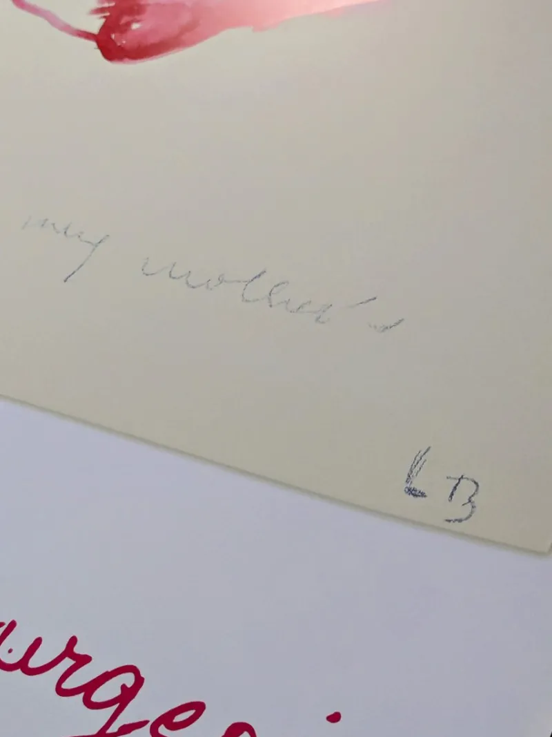 Online Pamono Louise Bourgeois, Those Are Mine Because They Are My Mothers, 2008, Lithographic