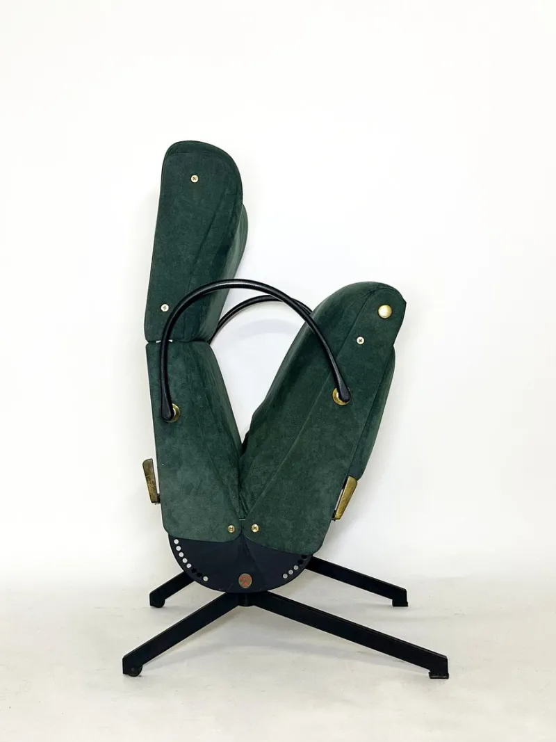 Pamono Lounge Chair P40 by Osvaldo Borsani for Tecno, 1950s> Daybeds & Chaises Lounges