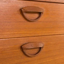 New Pamono Low Dresser in Teak by Kai Kristiansen for Feldballe Møbelfabrik, Denmark, 1960s