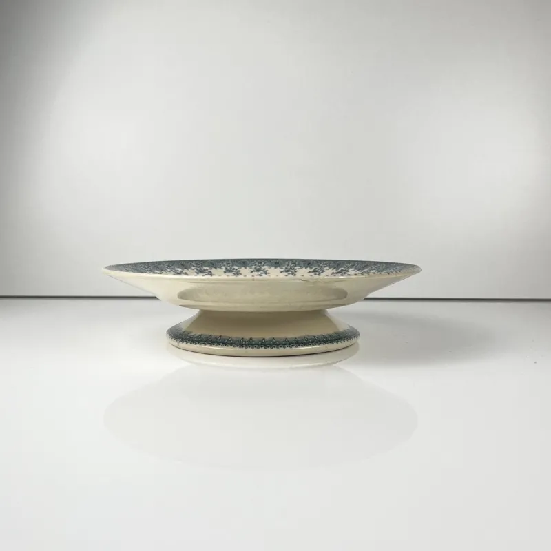 Pamono Low Fruit Bowl in Blue Iron Earth, 1800s> Bowls