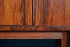 Pamono Low Rosewood Sideboard by Johannes Andersen for Uldum Møbelfabrik, 1960s><noscript><img width=
