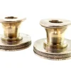 Discount Pamono Low Silver Candlesticks with Relief Friezes, Set of 2