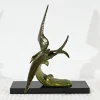Clearance Pamono L.Rochard, Seagull on a Wave, 20th Century, Bronze
