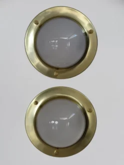 Pamono LSP6 Tommy Wall or Ceiling Lamps attributed to Luigi Caccia Dominioni for Azucena, Italy, 1960s, Set of 2><noscript><img width=
