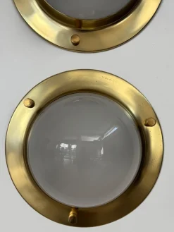 Pamono LSP6 Tommy Wall or Ceiling Lamps attributed to Luigi Caccia Dominioni for Azucena, Italy, 1960s, Set of 2><noscript><img width=