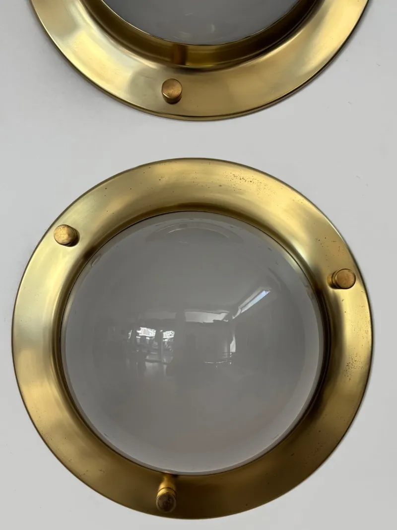 Pamono LSP6 Tommy Wall or Ceiling Lamps attributed to Luigi Caccia Dominioni for Azucena, Italy, 1960s, Set of 2> Wall Lights & Sconces